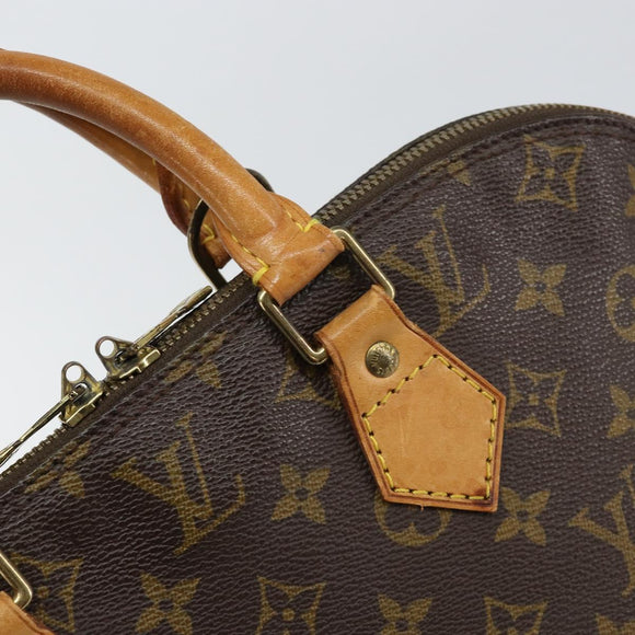LOUIS VUITTON Monogram Alma Hand Bag M51130 LV Auth 149430