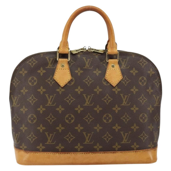 LOUIS VUITTON Monogram Alma Hand Bag M51130 LV Auth 149430