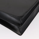 LOEWE Anagram Business Bag Leather Black Auth 149444-16