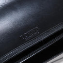LOEWE Anagram Business Bag Leather Black Auth 149444-19