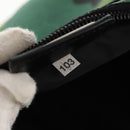 PRADA Camouflage Shoulder Bag Nylon Green Silver Auth 149451V-11
