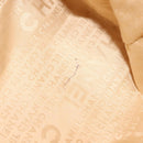 CHANEL COCO Mark Hand Bag Leather Black Silver CC Auth 149457-11