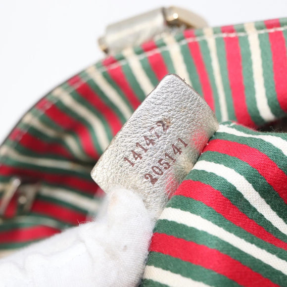 GUCCI GG Canvas Abbey Tote Bag Beige Gold 141472 Auth 149458