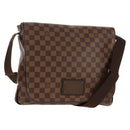 LOUIS VUITTON Damier Ebene Brooklyn MM Shoulder Bag N51211 LV Auth 149463V-1