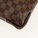 LOUIS VUITTON Damier Ebene Brooklyn MM Shoulder Bag N51211 LV Auth 149463V-18