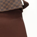 LOUIS VUITTON Damier Ebene Brooklyn MM Shoulder Bag N51211 LV Auth 149463V-25