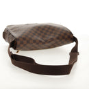 LOUIS VUITTON Damier Ebene Brooklyn MM Shoulder Bag N51211 LV Auth 149463V-7