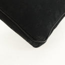 GUCCI GG Canvas Shoulder Bag Black 141863 Auth 149465V-17