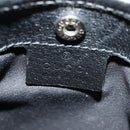 GUCCI GG Canvas Shoulder Bag Black 141863 Auth 149465V-19