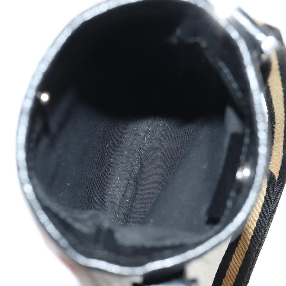 GUCCI GG Canvas Shoulder Bag Black 141863 Auth 149465V