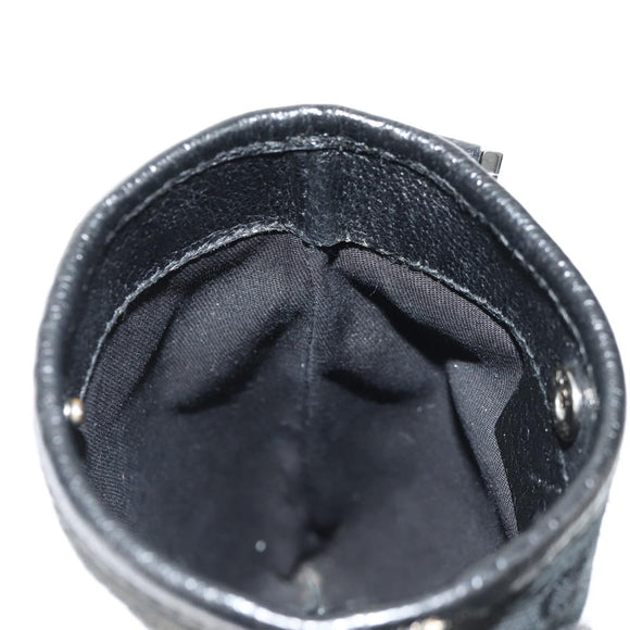 GUCCI GG Canvas Shoulder Bag Black 141863 Auth 149465V