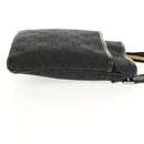 GUCCI GG Canvas Shoulder Bag Black 141863 Auth 149465V-4