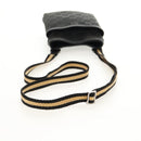 GUCCI GG Canvas Shoulder Bag Black 141863 Auth 149465V-7