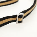 GUCCI GG Canvas Shoulder Bag Black 141863 Auth 149465V-8