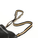 GUCCI GG Canvas Shoulder Bag Black 141863 Auth 149465V-14