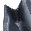 Christian Dior Trotter Canvas Clutch Bag Black Gold Auth 149470-17