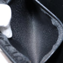 Christian Dior Trotter Canvas Clutch Bag Black Gold Auth 149470-18