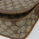 GUCCI GG Supreme Web Sherry Line Shoulder Bag PVC Beige 001 066 0551 Auth 149475-9