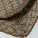 GUCCI GG Supreme Web Sherry Line Shoulder Bag PVC Beige 001 066 0551 Auth 149475-14