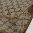 GUCCI GG Supreme Web Sherry Line Shoulder Bag PVC Beige 001 066 0551 Auth 149475-15