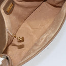 GUCCI GG Supreme Web Sherry Line Shoulder Bag PVC Beige 001 066 0551 Auth 149475-10