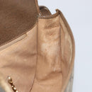 GUCCI GG Supreme Web Sherry Line Shoulder Bag PVC Beige 001 066 0551 Auth 149475-20