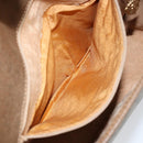 GUCCI GG Supreme Web Sherry Line Shoulder Bag PVC Beige 001 066 0551 Auth 149475-11