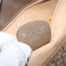 GUCCI GG Supreme Web Sherry Line Shoulder Bag PVC Beige 001 066 0551 Auth 149475-12