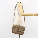 GUCCI GG Supreme Web Sherry Line Shoulder Bag PVC Beige 001 066 0551 Auth 149475-23