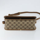 GUCCI GG Supreme Web Sherry Line Shoulder Bag PVC Beige 001 066 0551 Auth 149475-5