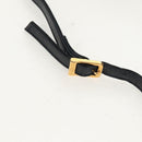 MCM Logogram Vicetos Hand Bag PVC 2way White Gold Auth 149478-15