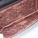 CHANEL Matelasse Chain Shoulder Bag Lamb Skin Black Gold CC Auth 149481-12