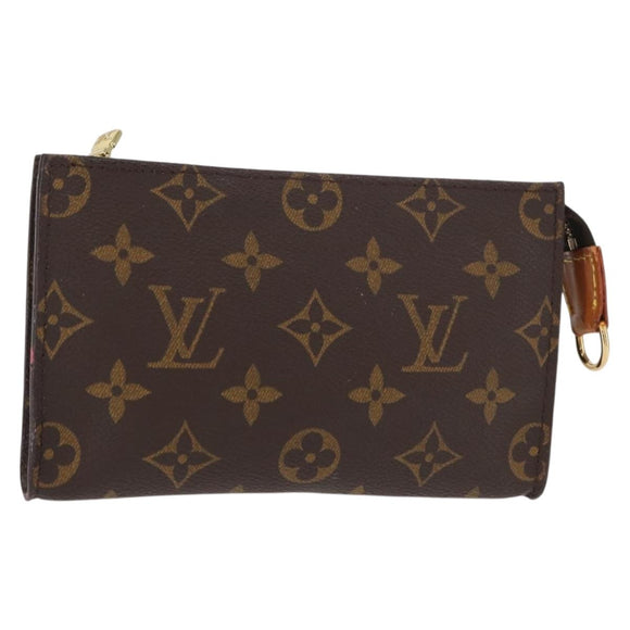 LOUIS VUITTON Monogram Bucket PM Accessory Pouch LV Auth 149486