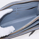 LOUIS VUITTON Empreinte Zippy Wallet Long Wallet Lila M60570 LV Auth 149488-9