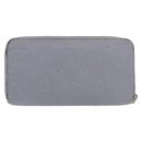 LOUIS VUITTON Empreinte Zippy Wallet Long Wallet Lila M60570 LV Auth 149488-2