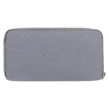 LOUIS VUITTON Empreinte Zippy Wallet Long Wallet Lila M60570 LV Auth 149488 - 0