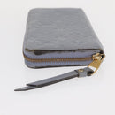 LOUIS VUITTON Empreinte Zippy Wallet Long Wallet Lila M60570 LV Auth 149488-4