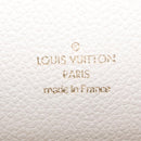 LOUIS VUITTON Monogram Empreinte Zippy Wallet White TN0146 LV Auth 149489-17