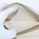 LOUIS VUITTON Monogram Empreinte Zippy Wallet White TN0146 LV Auth 149489-10