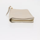 LOUIS VUITTON Monogram Empreinte Zippy Wallet White TN0146 LV Auth 149489-3