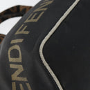 FENDI Hand Bag Nylon Black Auth 149492-14