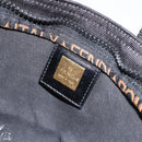 FENDI Hand Bag Nylon Black Auth 149492-17