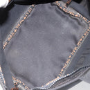 FENDI Hand Bag Nylon Black Auth 149492-11