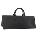 LOUIS VUITTON Epi Sac Triangle Hand Bag Black M52092 LV Auth 149499-1