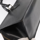 LOUIS VUITTON Epi Sac Triangle Hand Bag Black M52092 LV Auth 149499-15