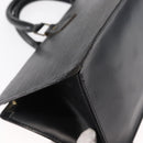 LOUIS VUITTON Epi Sac Triangle Hand Bag Black M52092 LV Auth 149499-17