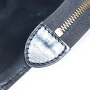 LOUIS VUITTON Epi Sac Triangle Hand Bag Black M52092 LV Auth 149499-19