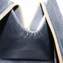 LOUIS VUITTON Epi Sac Triangle Hand Bag Black M52092 LV Auth 149499-10