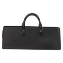 LOUIS VUITTON Epi Sac Triangle Hand Bag Black M52092 LV Auth 149499-2