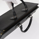 LOUIS VUITTON Epi Sac Triangle Hand Bag Black M52092 LV Auth 149499-6